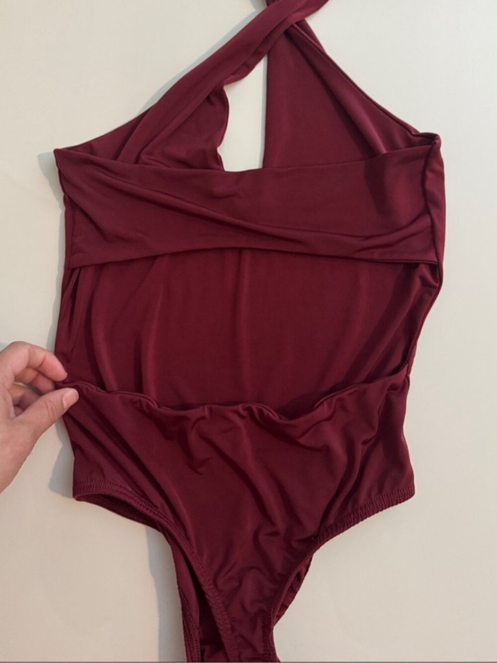 Halter Knot Bodysuit